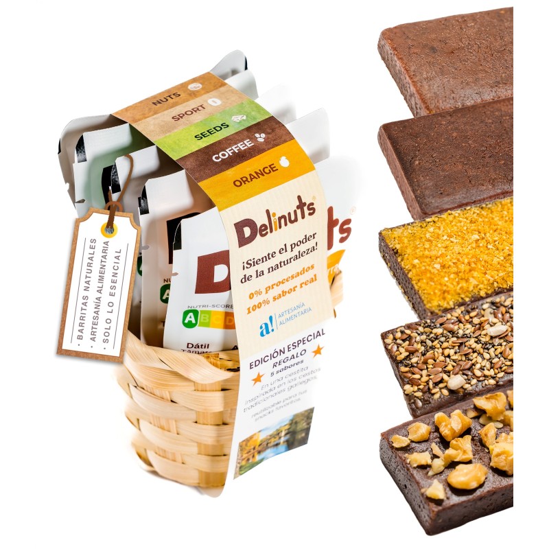 Delinuts Regalo | Barritas naturales artesanales