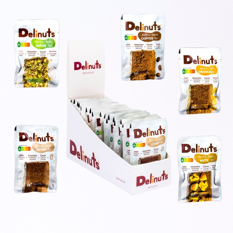 Delinuts Mix | Barritas naturales artesanales